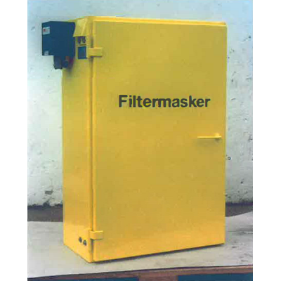 Rustfri skab for H2S - Udstyr / filtermasker